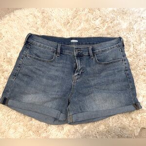 Cuffed leg Jean shorts from Old Navy